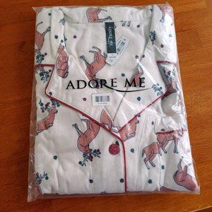 NWT Adore Me 1X Robyn Plus Pajama Shorts Set